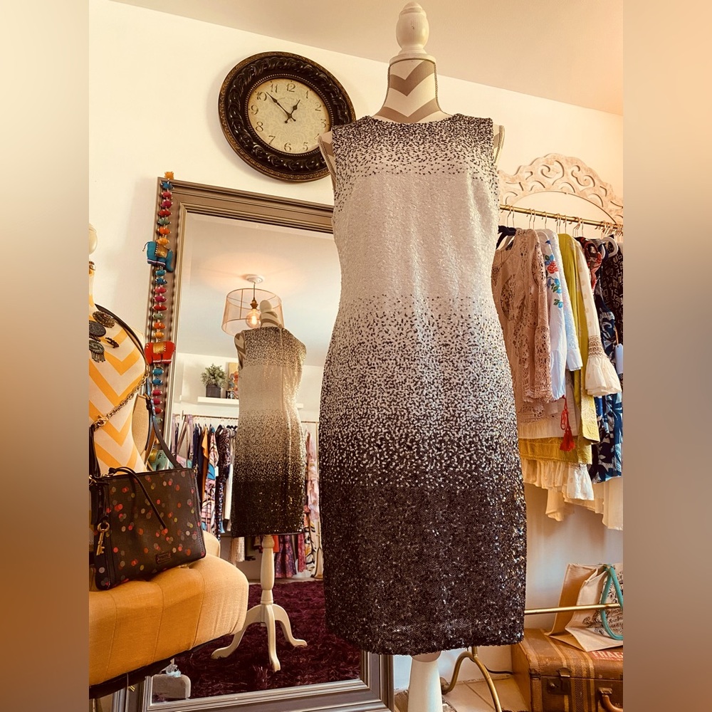 Sequin CALVIN KLEIN Dress❤️🤩